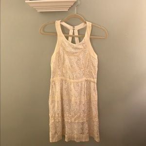 Ivory Lace Dress