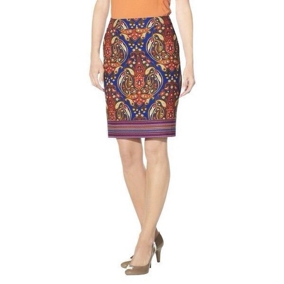 Merona Dresses & Skirts - 🍭 Delightful Paisley Pencil Skirt