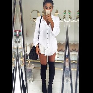 NEW Over the Knee Black Boots