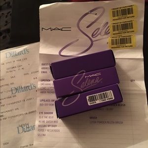 MAC Selena lipsticks (all 3)