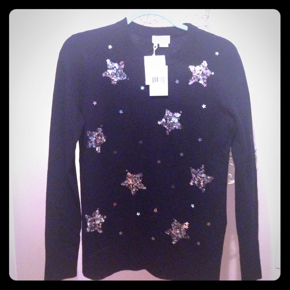 Kate Spade NWT long sleeve navy sweater!