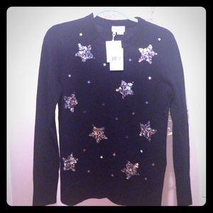 Kate Spade NWT long sleeve navy sweater!