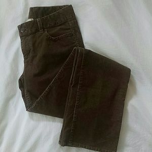 J. Crew corduroys in caramel