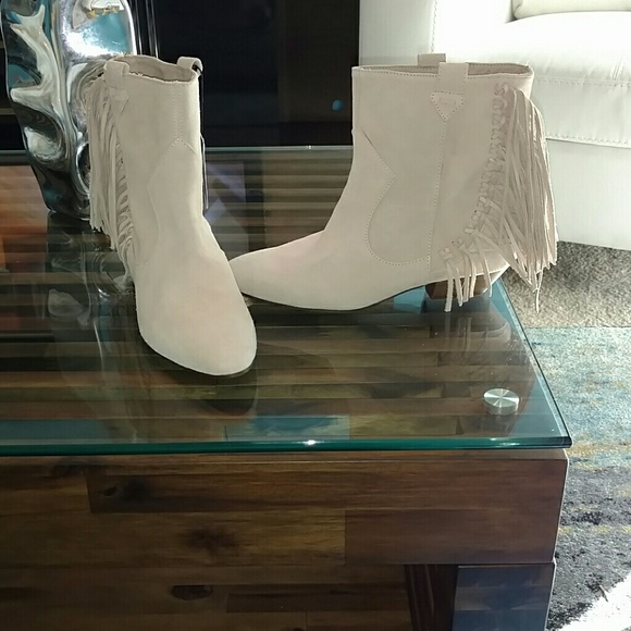 ZARA Suede Ankle Boots