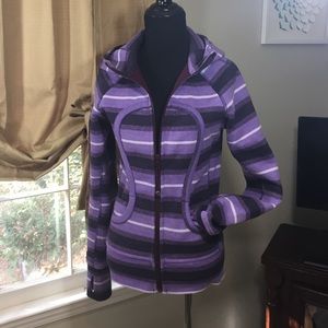 Lululemon Purple Stripe Jacket