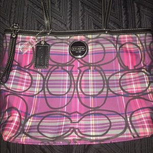 Coach Purse with Wallet Bundled