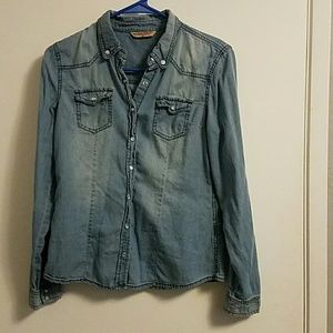 Thin jean jacket