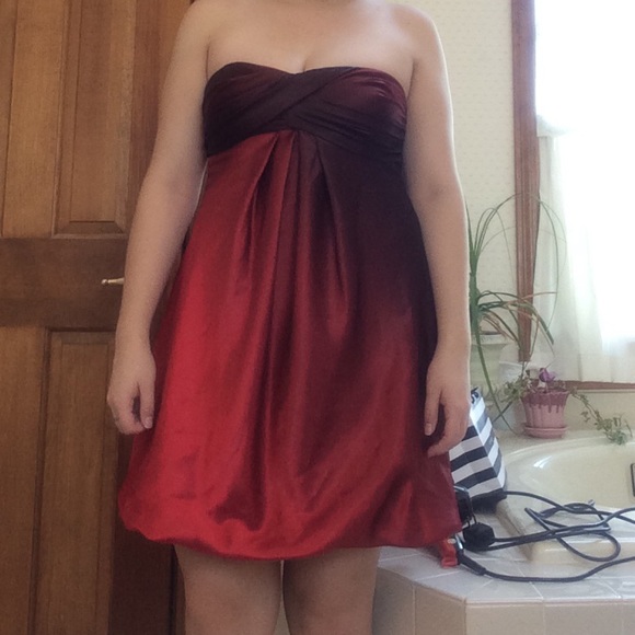 Satin formal dress