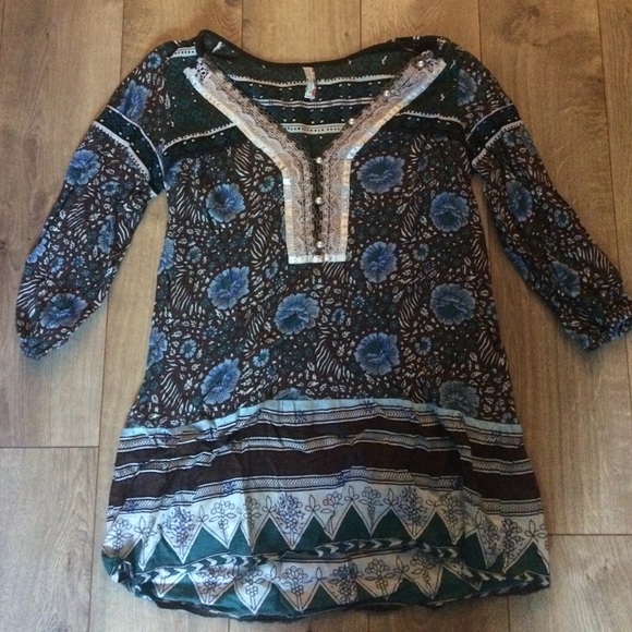 Free People Tops - Gorgeous free People tunic XS