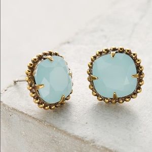 New Anthropologie Nolia Swarovski Stud Earrings