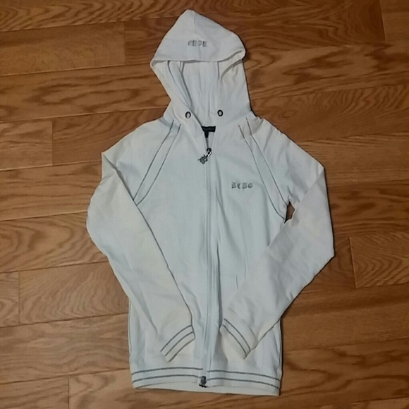 Women's BCBG Maxazria size small white hoodie