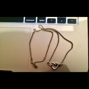 James Avery heart knot necklace