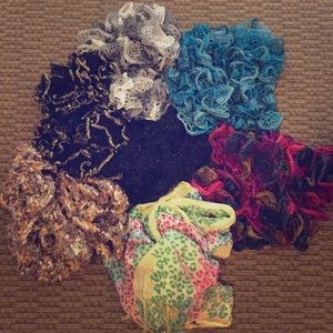 Bundle of scarves
