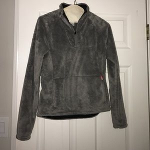Gray North Face Pullover