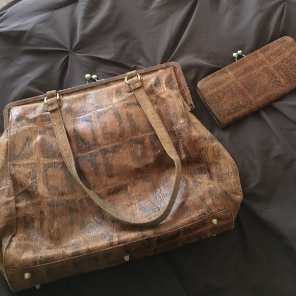 Hobo purse with wallet