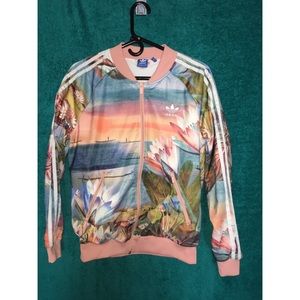 Adidas Floral Jacket
