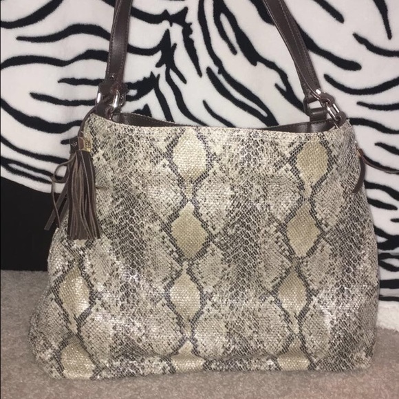 SNAKE SKIN BAG