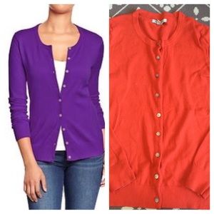 🌅 Price Drop! Sunset Orange Cardigan