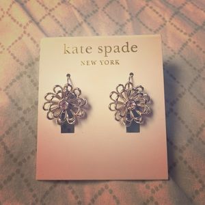 Kate Spade Oops A Daisy Leverback Earrings