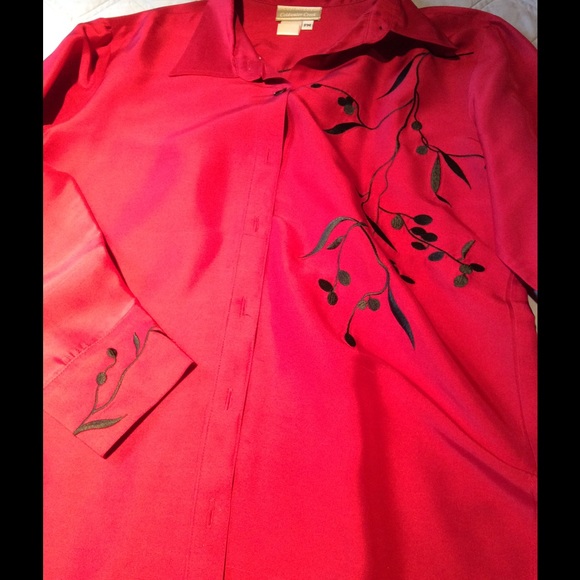 Coldwater Creek silk tunic