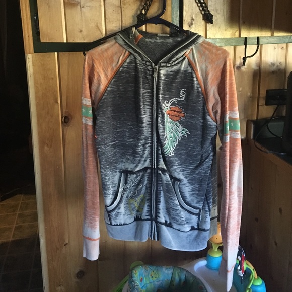 Harley Davidson Zip-hoodie