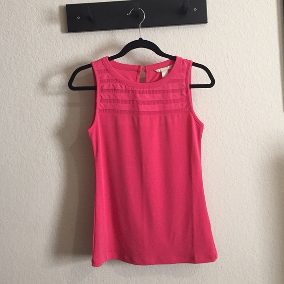 Banana republic gorgeous pink work blouse