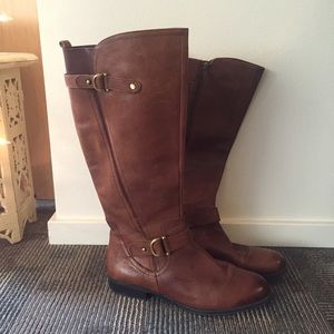 Naturalizer brown boots, worn twice