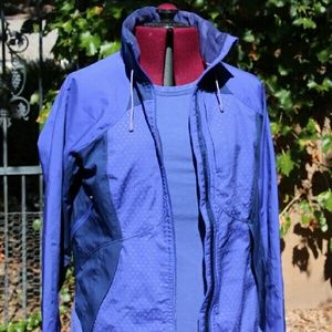 Purple Lululemon Rain Jacket