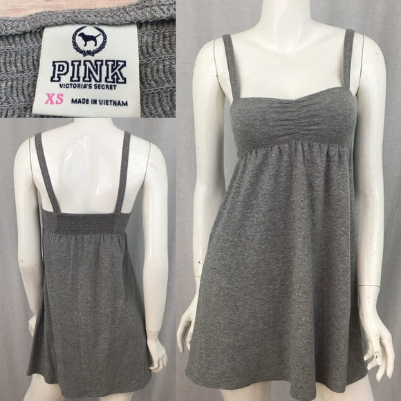 PINK Victoria's Secret Other - 🌷Sz XS Gray Victoria's Secret Bathing Suit Cover