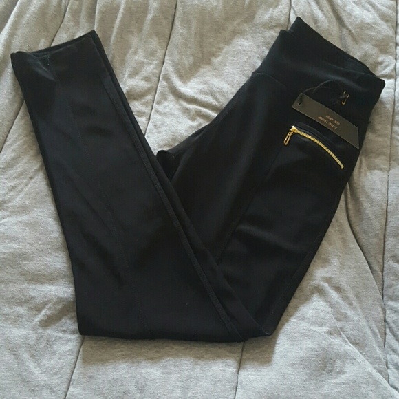 Zipper leggings
