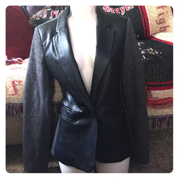 Michael Kors Wool/Leather Jacket