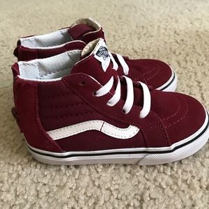 Toddler's SK8-HI Zip Vans