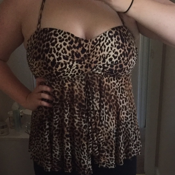 Cheetah Print Tankini!