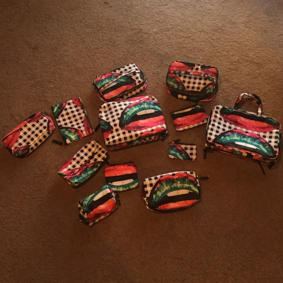 sonia kashuk makeup bag set 12 pieces
