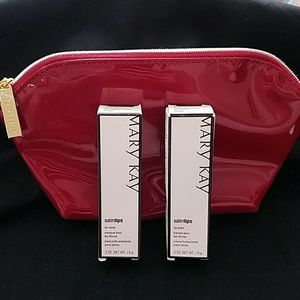 Mary Kay Lip Set with mini Estee Lauder makeup bag