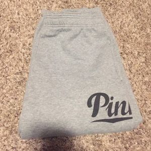 PINK victoria's secret boyfriend sweats