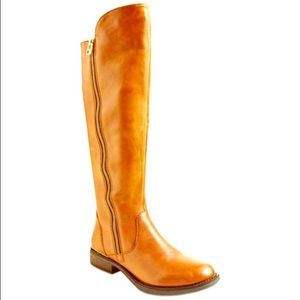 Steve Madden Northsde Cognac Leather Boots