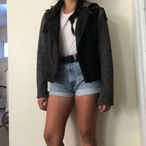 Faux Leather Jacket