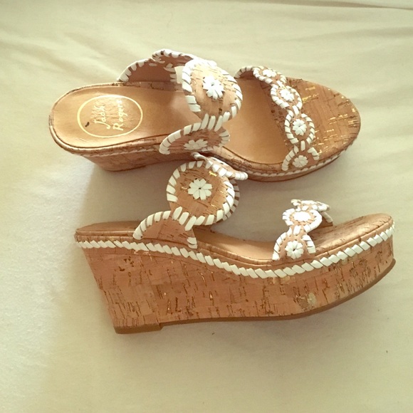 Jack Roger wedges never worn!!