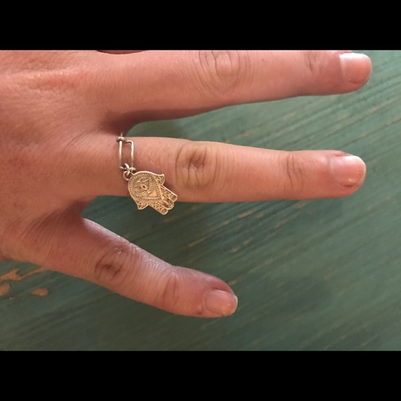 Alex and Ani see no evil ring