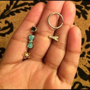 5 Cartilage Rings !!!