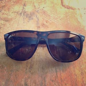Ray-ban tortoise rb4147 sunglasses