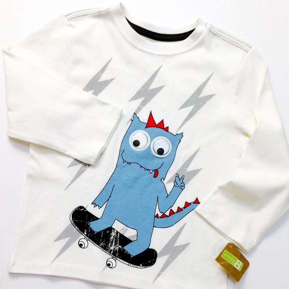 NWT Crazy8 4yr long sleeve shirt