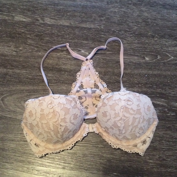 Victoria Secret PINK lace push up bra 32B