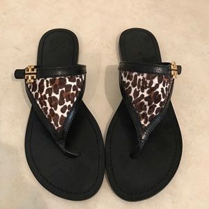 Tory Burch Never Worn Leopard Sandals