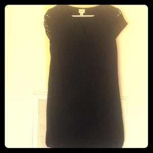 Black casual dress for work or play