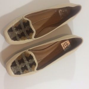 Dolce vita beaded flats