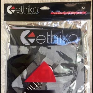 Ethika Boxer Briefs "GreyCamo" The Staple Fit