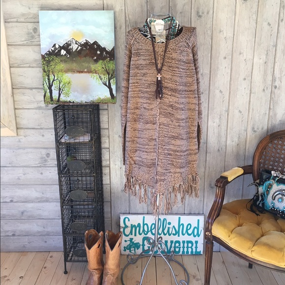 Sweaters - 💕 Sweater dress with fringe woman & plus size