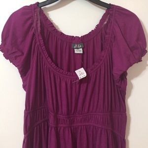 Plum dress